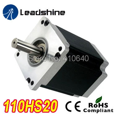 

GENUINE Leadshine 110HS20 Phase NEMA 42 Hybrid Stepper Motor with 20 N.m 6 A length 150 mm shaft 19 mm