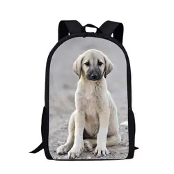 Anatolian Shepherd фигурку Дети Рюкзак обувь для мальчиков девочек дети Backbag сумка повседневное школьные ранцы камера ноутбука Mochila Feminina