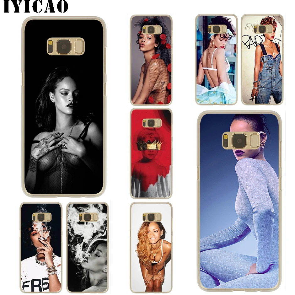 IYICAO Rihanna art жесткий чехол для Samsung Galaxy S10e S10 S9 S8 Plus S6 S7 Edge Note 9 8 10 | Мобильные телефоны