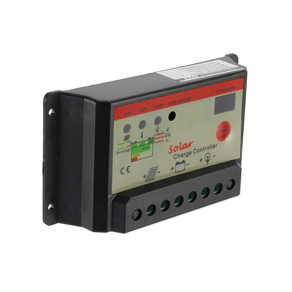 

Solar Power Controller PWM Battery Charging LED Light Control Anti-backflow Regulator --M25