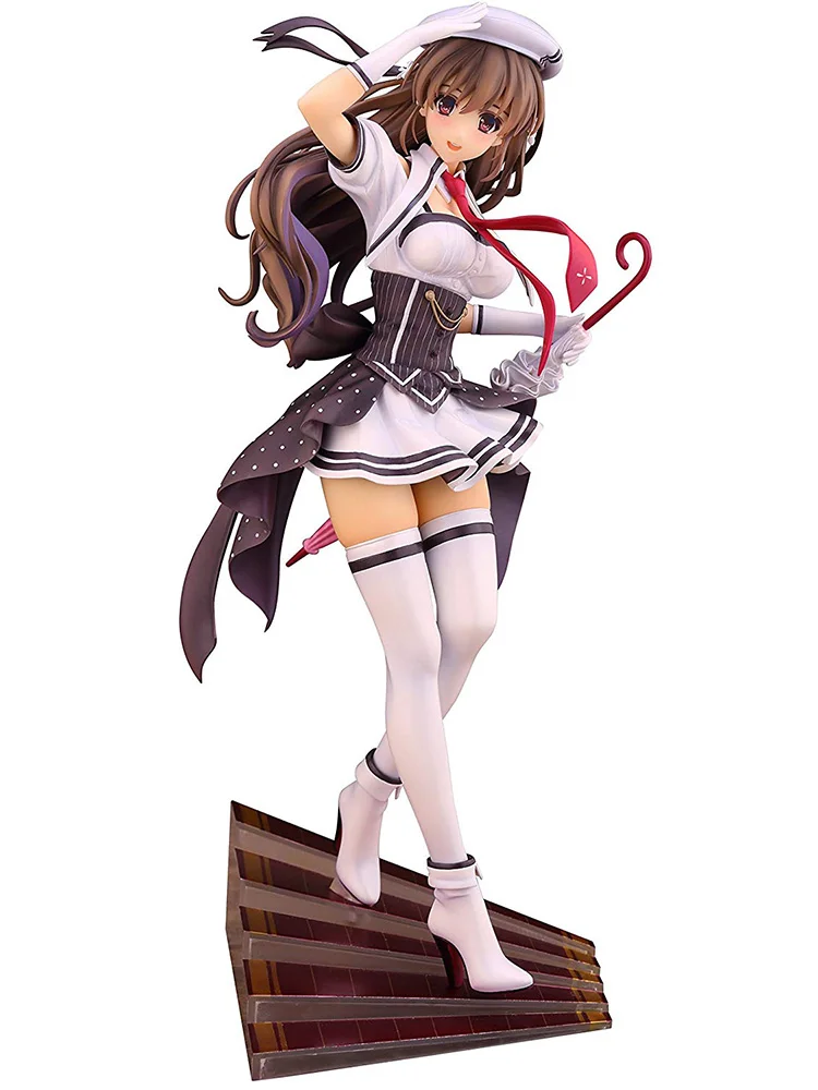 

Anime Alphamax Chunithm Sexy Girl Haruna Mishima Action Figure SkyTube Misaki Kurehito PVC Sexy Figure Model Collectible Doll
