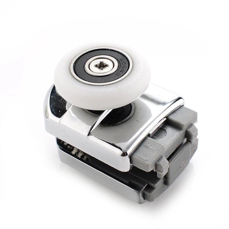 de chuveiro de aço inoxidável, polias de