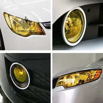 

Vinyl Film Sheet Sticker Car Headlight Sticker Auto Fog Ight Taillight Self-Adhesive Tone Car Light Sticker Film Car Accessories