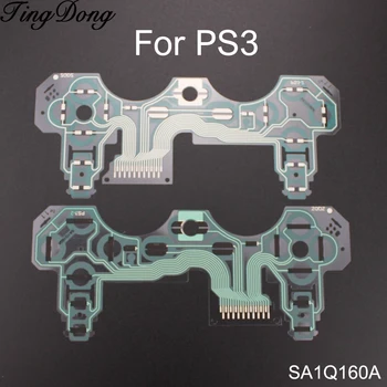 

TingDong 1pcs/lot Replacement SA1Q160A Ribbon Circuit Board PCB Contact Pad flex cable for PS3 Controller Repair part