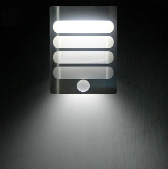Led Aluminum Wall Lights Wireless Stick Anywhere Battery Ed Led Aluminum Wall Lights Wireless Stick Anywhere Battery Ed Motion Sensor Sconce Spot Light