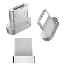 New Magnetic USB Connector Metal Plug For iPhone 6 6S 5 5S Fast Charging Micro USB Adapter Cable For Type C Android Samsung S8