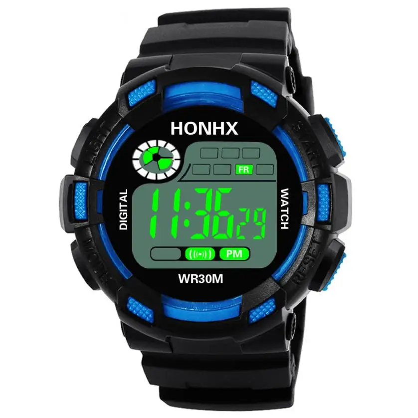 

2018 Hot Selling Luxury Mens Sport Watches Analog Digital Military Army Sport LED Waterproof Wrist Watch relogio masculino A2