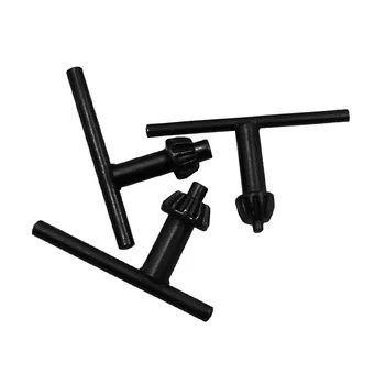 

Quick Change Drill Chuck Key T Shaped Grip Thumb Handle Metal Taper Mounted Drill Chuck and Wrench Chuck Key Lathe Accessories