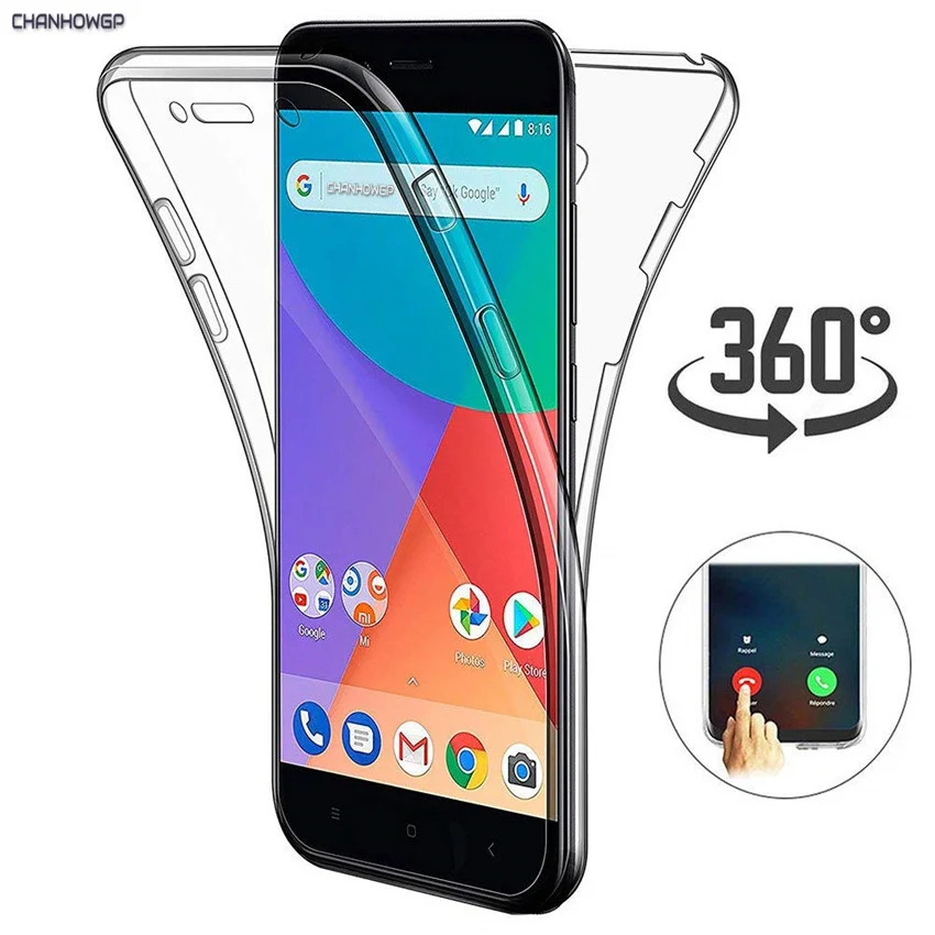 2X полностью прозрачный мягкий чехол для Xiaomi Redmi 5 Plus Note 5A Prime 4X Note4 Global 4A 4 Pro на xiaomi Mi