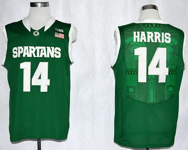 magic johnson spartans jersey