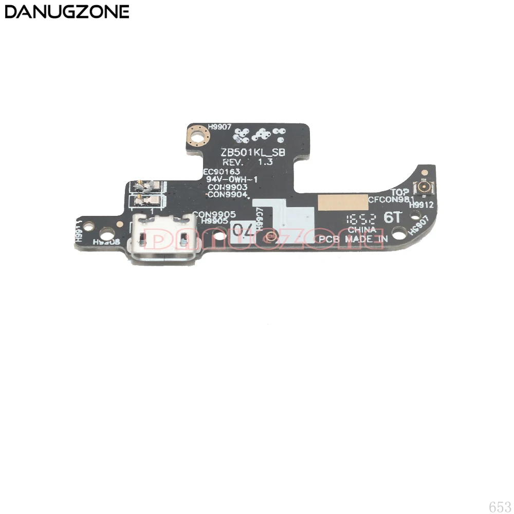 Usb порт для зарядки док-станция разъем Jack Разъем плата для зарядки гибкий кабель для ASUS Zenfone Live ZB501KL A007