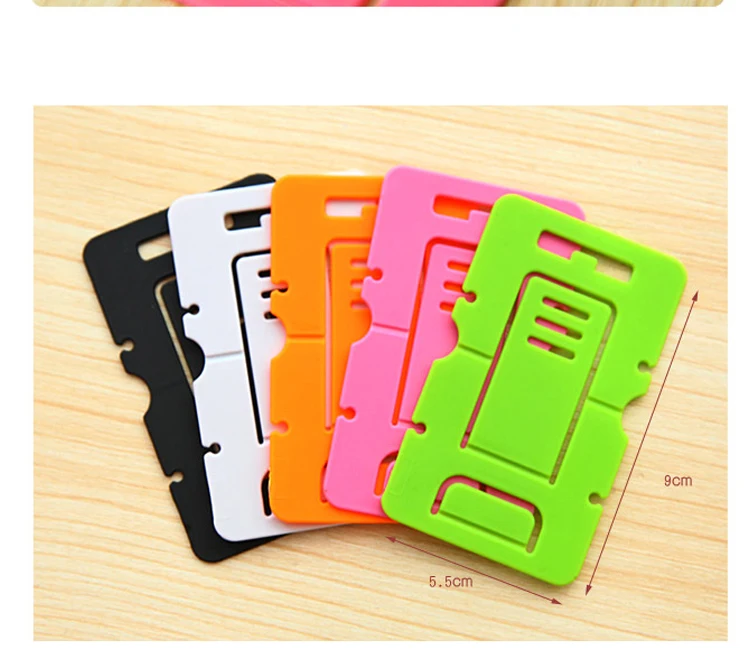Mini Mobile Phone Holder Portable Adjustable Universal Foldable Phone Card Stand For iPhone Samsung Huawei Xiaomi For All Phones (12)