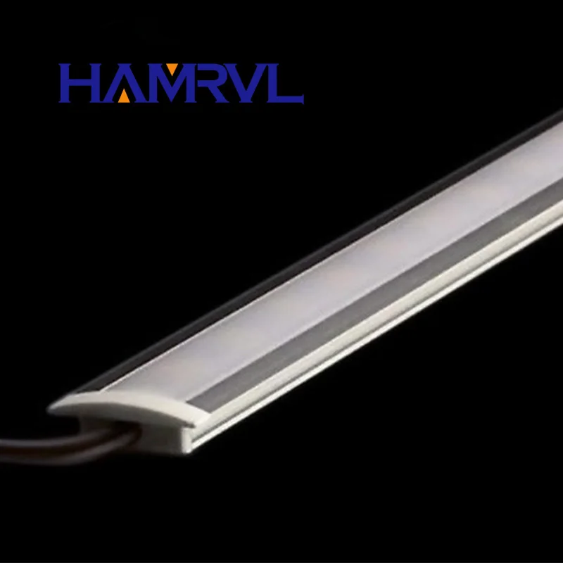 Новая встроенная полоса 5 шт./лот 7 Вт 50 см жесткая 5730 Светодиодная лента U Groove Light 72