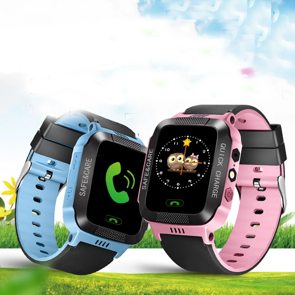

Children Smart Watch Fashion Touch Screen For IOS System Support Locator Tracker Anti-Lost Camera Flashlight 1.44 Inch Gift Hot