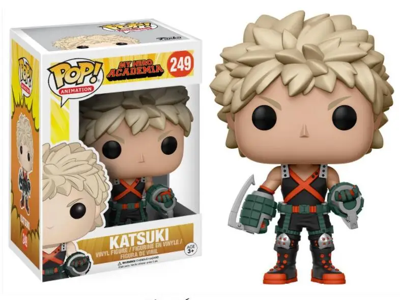 Funko Pop аниме My Hero Academy персонаж Deku& Katsuki& All Might& TODOROKI Tsuyu Милая Виниловая фигурка Коллекция Модель игрушки