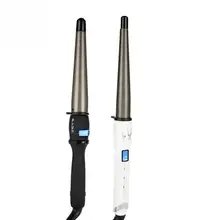 110-240 в, женские бигуди для волос, керамический инструмент для укладки, профессиональные щипцы для завивки волос, волосы Вэйвер, груша, цветок, конус, ЖК-дисплей, EU CN Plug