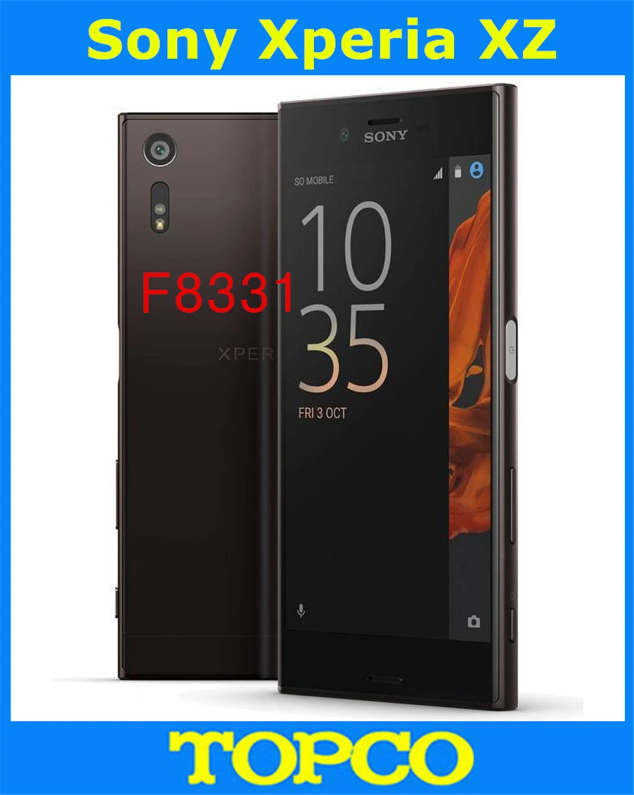 Оригинальный разблокированный Sony Xperia XZ F8331 GSM 3G и 4G Android мобильный телефон