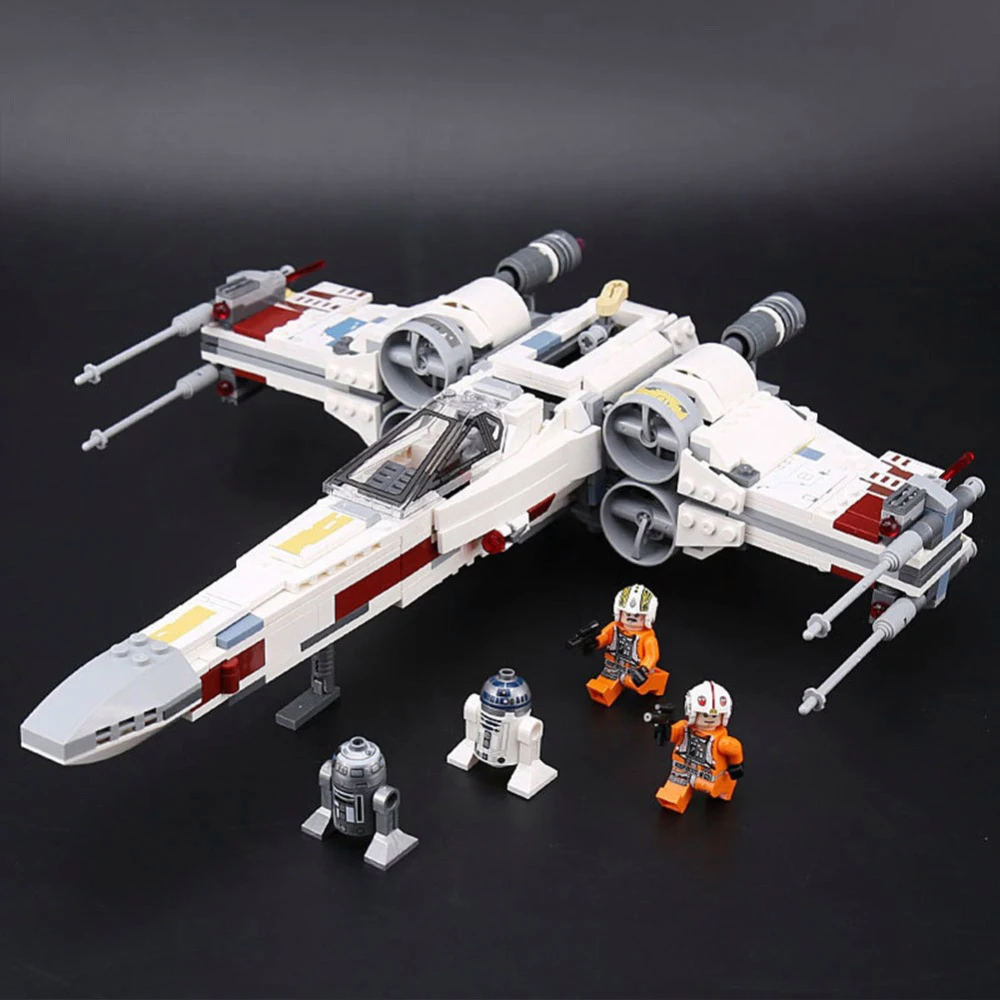 

Lepin 05145 Star Wars Series The 75218 X New wing Starfighter Set Building Blocks Bricks Legoinglys Children Toys Birthday Gifts