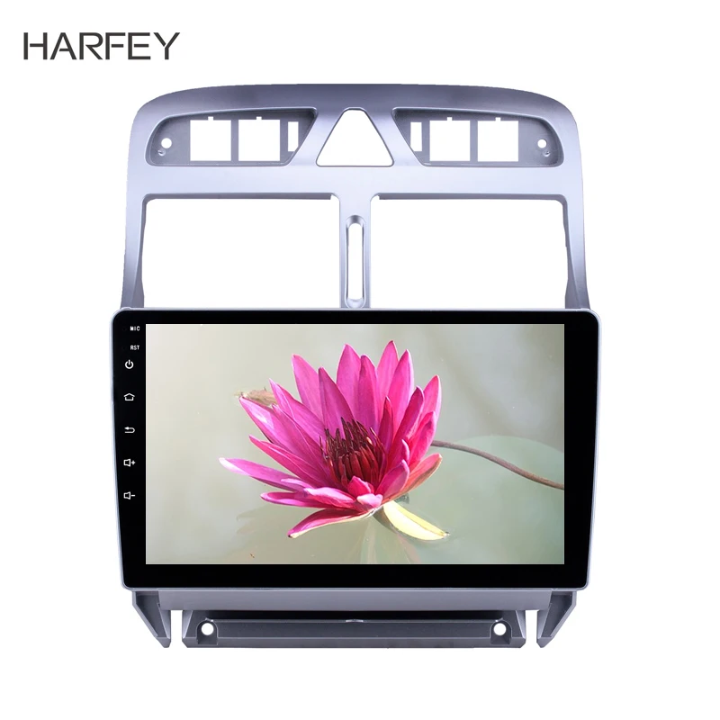Мультимедийный плеер Harfey 2din 9 дюймов Android 8 1 для Peugeot 307 2007 2008 2009 2010 2012 2013 головное