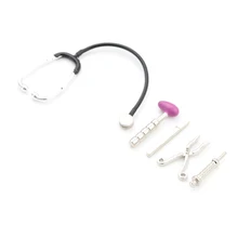 Мини-платье для детей с принтом Медсестры Медицинский Пластик ролевые игры комплект Детский комплект Популярные Декор головоломка научные Развивающие игрушки 5 шт./компл