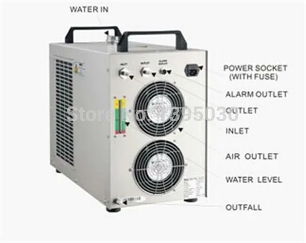 1 шт. промышленные лазерные охладитель воды CW-5000DG 220 В 50/60 Гц промышленных охладителей