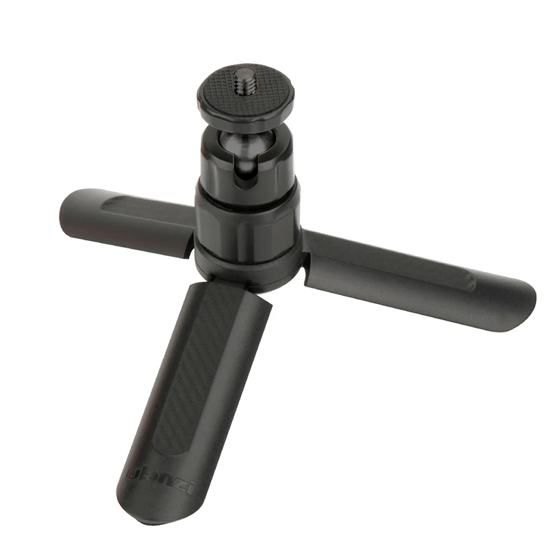  Ulanzi Mini Tripod Stand with 360 Degree Ballhead Ball Head 1/4 Screw Mount Stand for iPhone Samsun