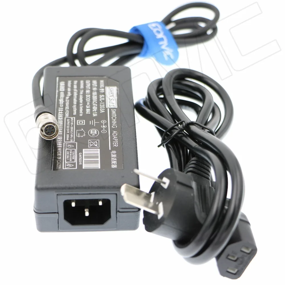 12V 3A HR10A 7P 6S 6Pin Locking Connector Power Adapter For AVT GIGE