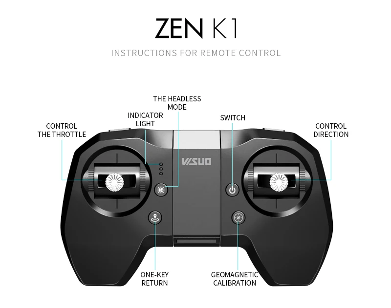 Visuo ZEN K1 gps Дрон с двойной камерой 4K 50 раз зум 5G WiFi FPV оптический поток бесщеточный Радиоуправляемый квадрокоптер Вертолет игрушки VS F11