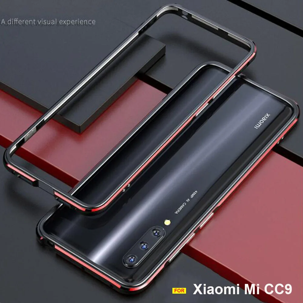Чехол для Xiaomi Mi CC9 CC 9 роскошный оригинальный глянцевый алюминиевый бампер