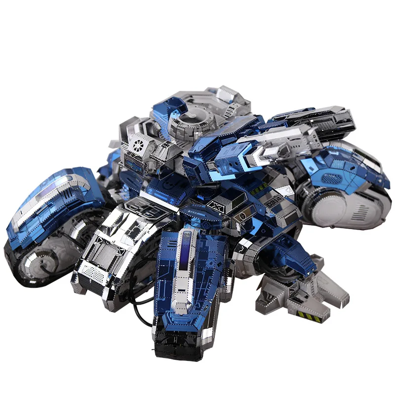 MU Star Craft 2 siège édition réservoir bricolage 3D métal Puzzle assembler modèle construction Kits Puzzle jouets YM-N025-D