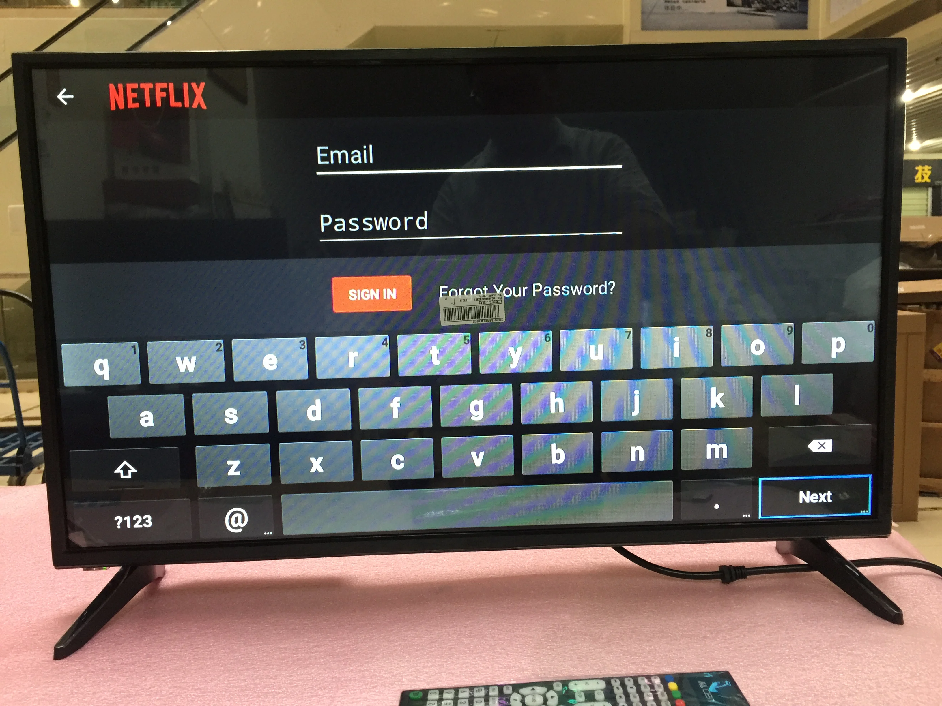 32 inch FULL HD monitor 1920*1080p + Wifi Smart Android 7.1.1 Ram 1GB ROM 4GB internet led television tv