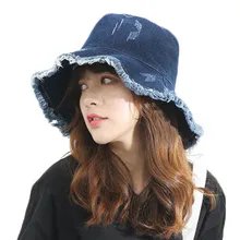 Панама с защитой от ультрафиолета для женщин, индивидуальная Джинсовая Шляпа для взрослых, рыбацкие шляпы для женщин, Весенняя складная шляпа для бассейна, летняя кепка от солнца