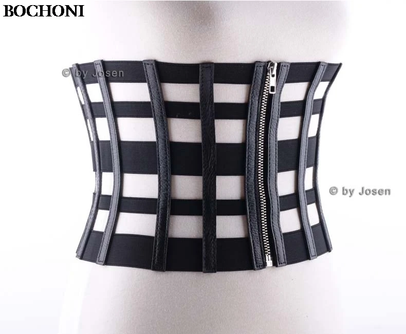 BOCHONI 2018 NEW Arrive Personalized European and American hollow super loose elastic ladies girdle | Аксессуары для одежды