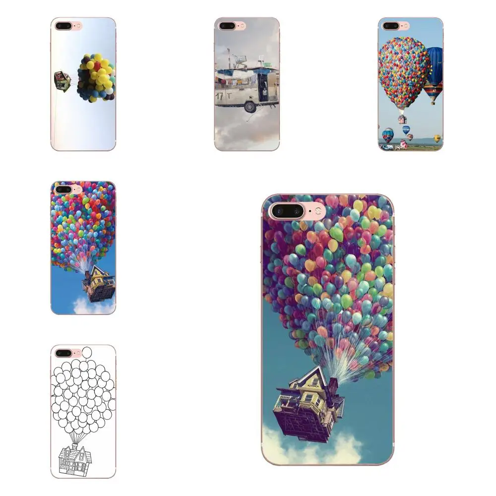 

Soft TPU Pattern Phone Pixar Up Flying House For Huawei G8 Honor 5C 5X 6 6X 7 8 9 Y5II Mate 9 P7 P8 P9 P10 P20 Lite Plus 2017