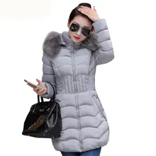 2017 New Fashion Parkas Women Winter Coat Women Cotton Padded Female Jacket Winter Coat Womens Clothing High Quality