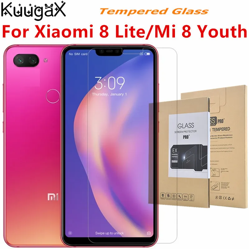 Закаленное стекло для Xiaomi 8 Lite глобальная версия mi Youth 8X Смартфон Snapdragon 660 супер