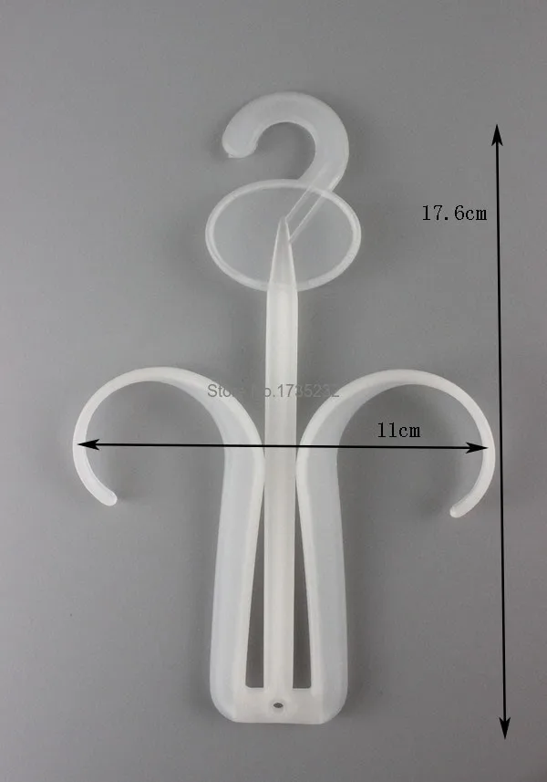 Пластиковый крюк для тапочек супермаркет елочка ватная обувь сандалии обувь образец ювелирных изделий тапочки «крюк» вешалка для обуви