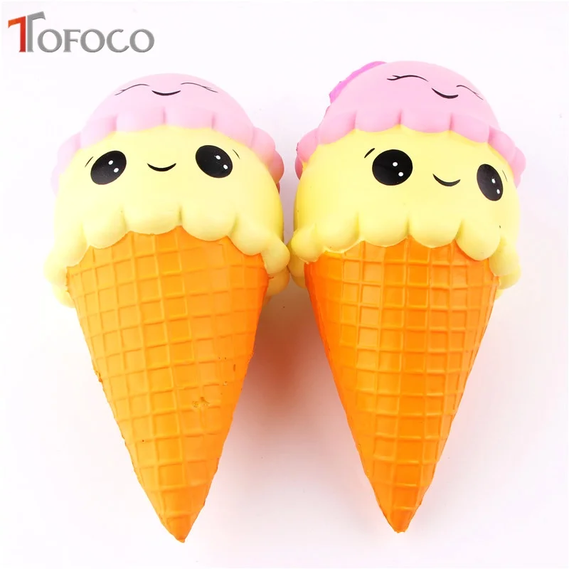 TOFOCO 11 Тип торт/мороженое/Еда мягкими Jumbo замедлить рост Хлюпать игрушки Kawaii Squishies