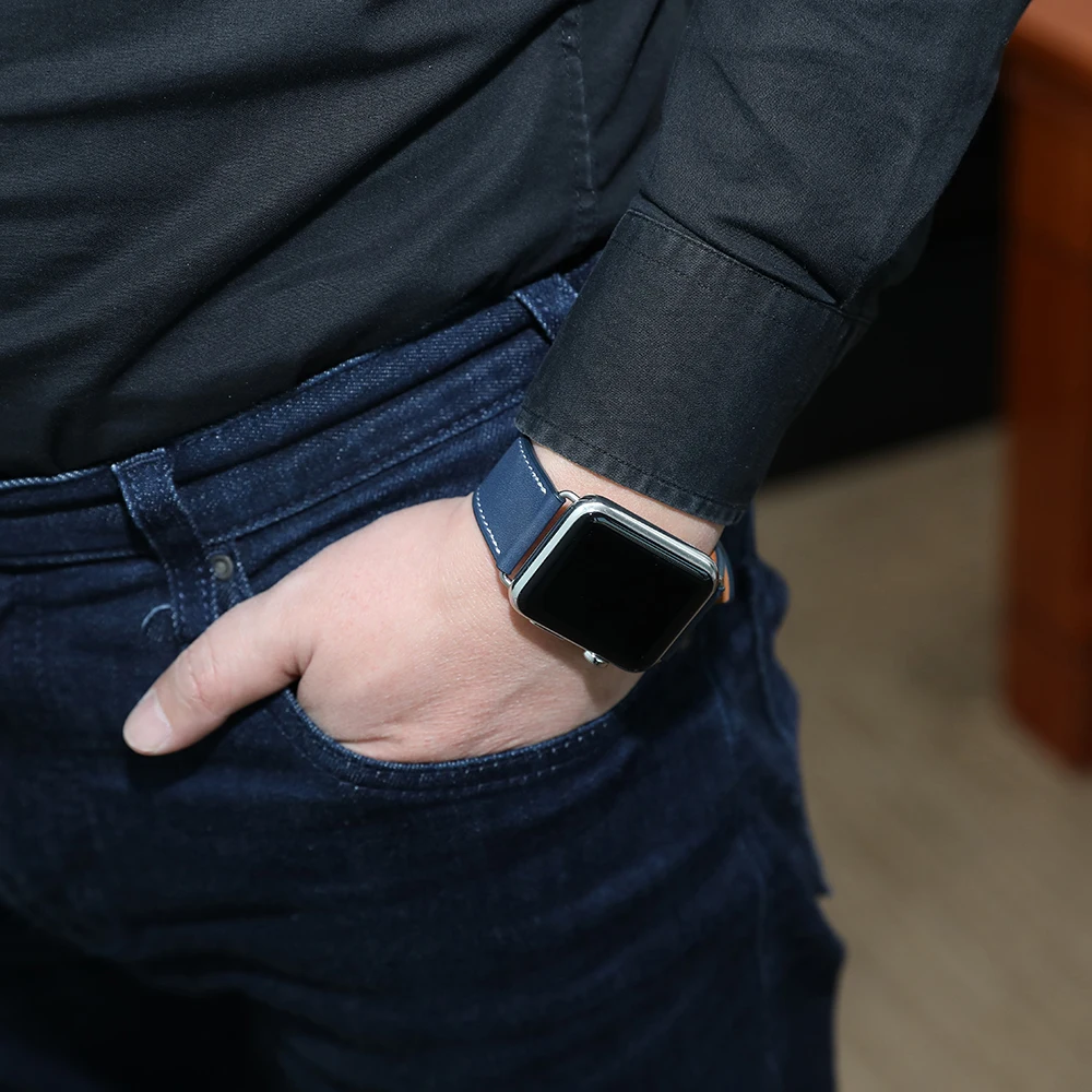 blue apple band
