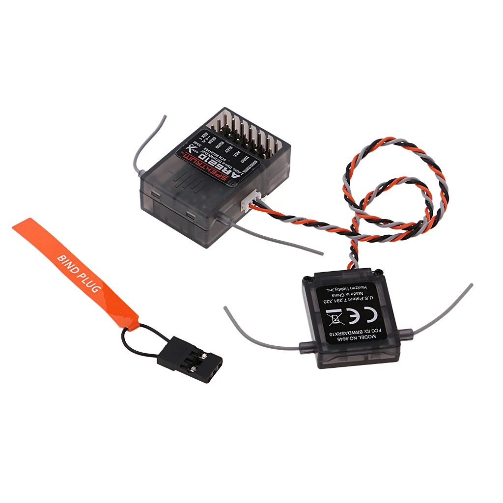 

Spektrum AR6210 DSMX 6 Channel 2.4ghz Telemetry Receiver SPMAR6600T DX7 DX8