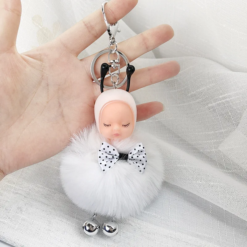 Брелок для сна ZIRI Baby с шариком автомобильный держатель ключей Сумка подвеской