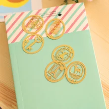 Креативный мини милый кот книга металлическая маркировка закладки зажимы для офиса канцелярские принадлежности подарок учителю Дети Школа Офис поставка Papelaria