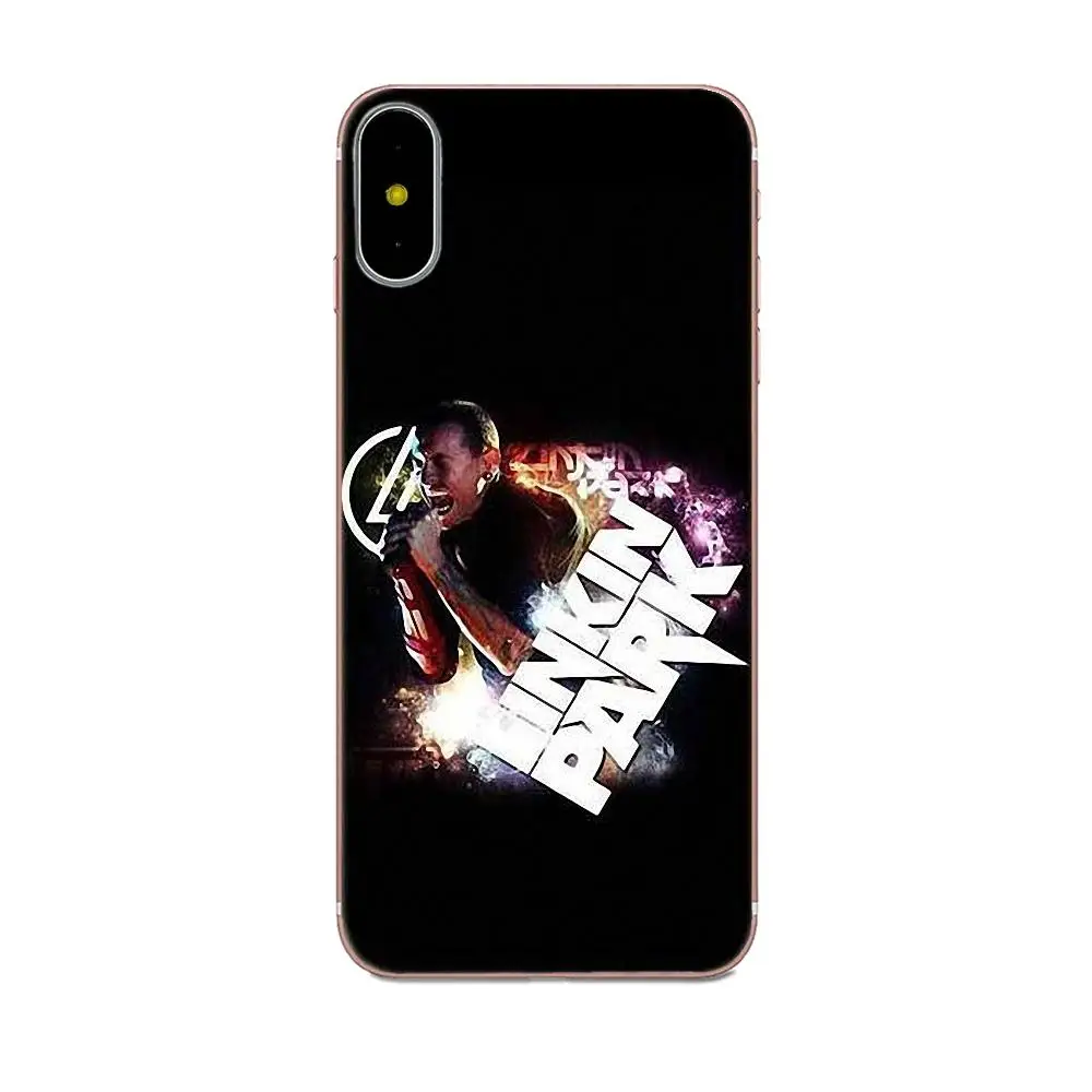 Rock Shox Linkin Park Band TPU чехол для мобильного телефона Xiaomi Redmi Mi Note 7 8 9 SE Pro Lite Go