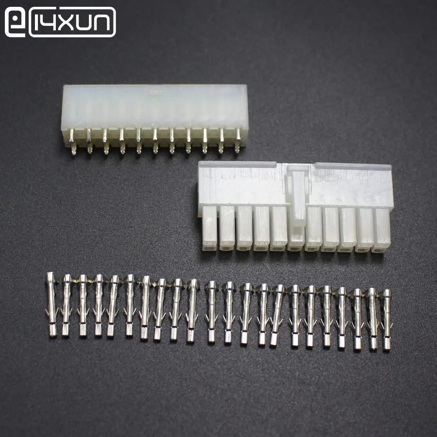 

1sets 4.2mm 5557/5569 22P Automotive Wiring Harness Connector 22pin Male Plug and Female Socket Kit for Auto ect.
