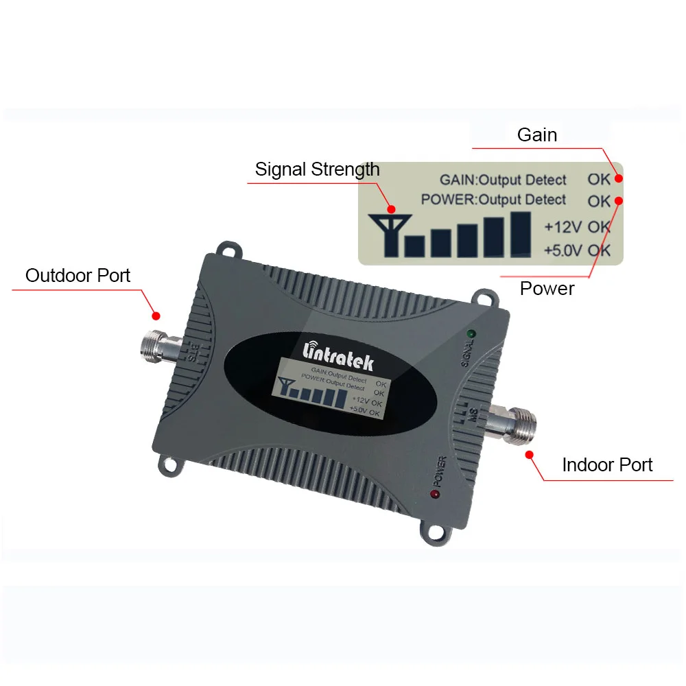 Lintratek 3G UMTS 850MHz (Band 5) Repetidor 850