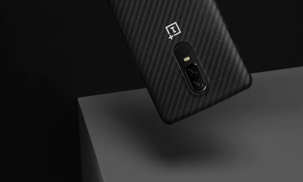 Чехол для OnePlus 6 Официальный чехол Karbon материал арамидное волокно PC полукруглая задняя крышка оболочка песчаник карбон для OnePlus6