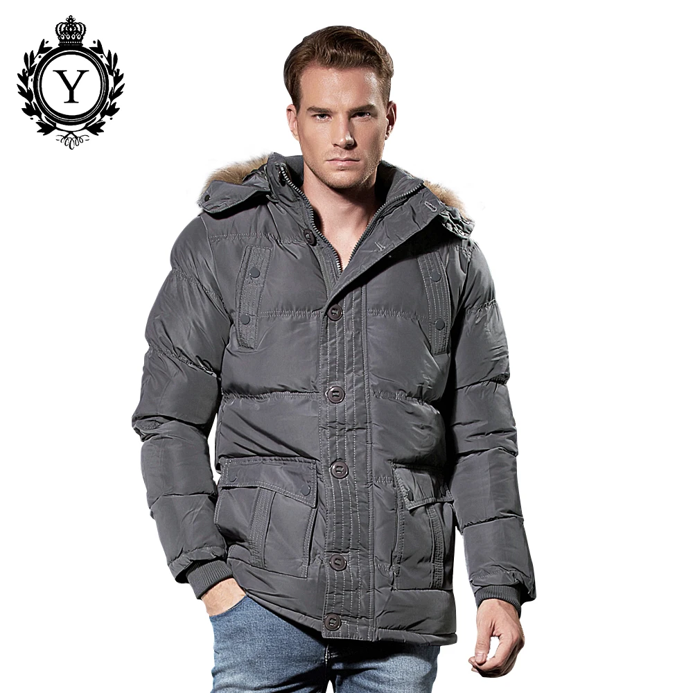 COUTUDI 2017 Hot Mens Parka Jacket Warm Thick Winter