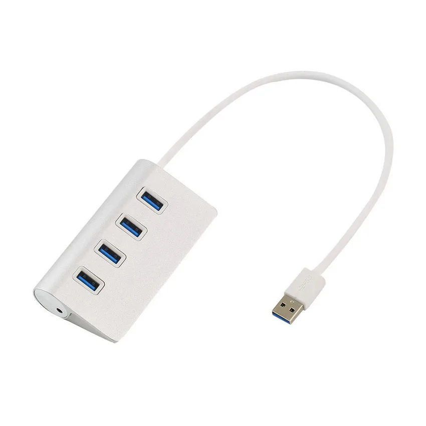 

USB HUB 4 Port High Speed USB 3.0 Hub USB Port Portable HUB USB Power Adapter Splitter for Mac Air Pro Win7/8 Laptop
