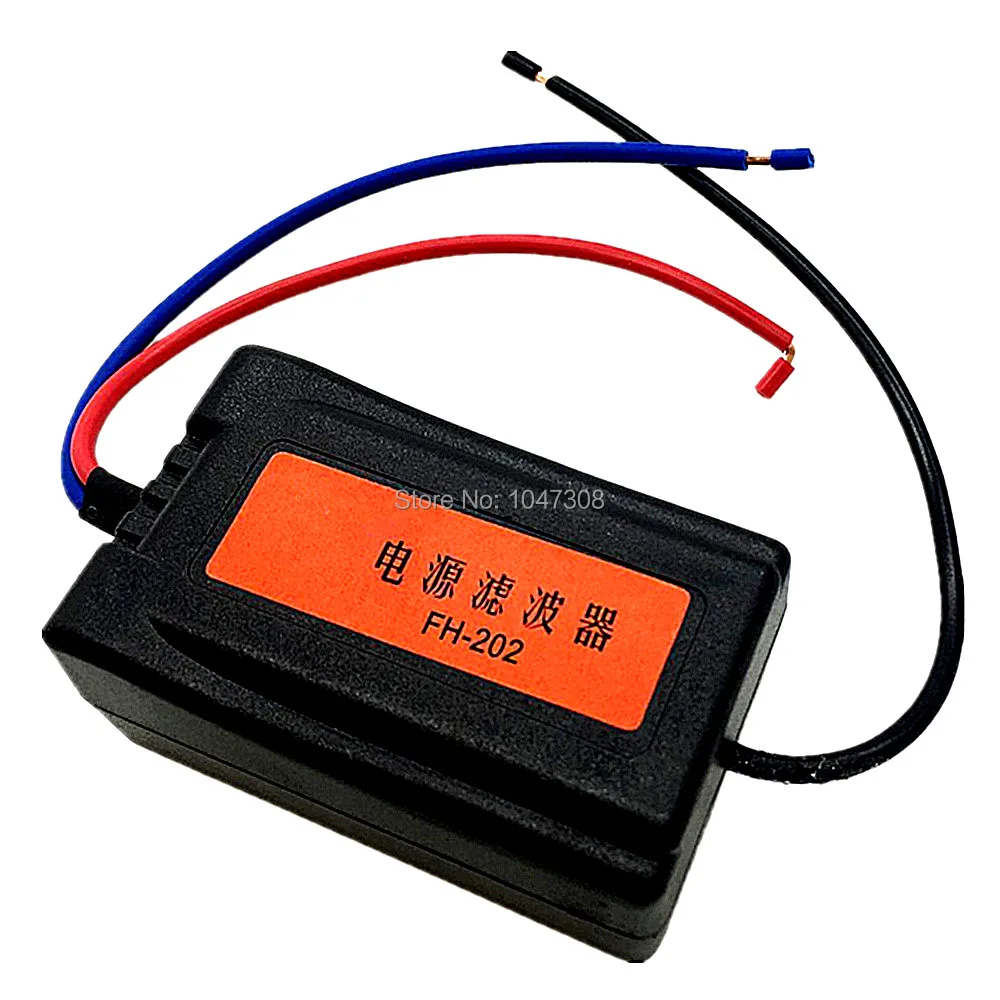 

Automobile Car Auto Stereo Power Supply Noise Filter Remove Noise Canceling 12v Truckpower Filter Used In Car Cd Dvd Vcd