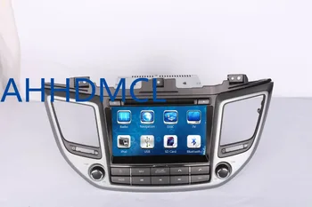 

AHHDMCL Car Multimedia Player DVD Radio Stereo Audio GPS Navigation For Hyundai IX35 Tucson Right Hand Drive 2015 2016 2017